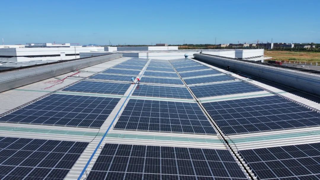 扩容金融服务模式，助推企业绿电转型，217永信贵宾会绿能承建优钢科技光伏屋顶项目并网